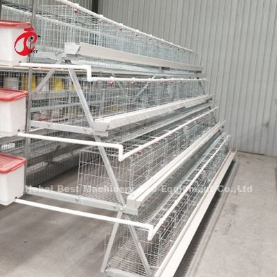 4 Tiers Hens Battery Cage Price In Nigeria , 5 Doors Chicken Layer Cage Rose